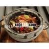 Natural granite stone cookware for BBQ