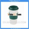 Plastic Coffee Cup With Straw
