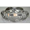 Decorative Fruit Bowl,  Aluminium Tableware,  Polished Bowl,  Designer Bowl.