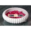 MARBLE FLOWER DESIGN BOWL