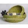 Bamboo rattan fruit bowl