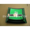 Vietnamese traditional girl motif on lacquer dish square polished elegant