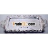 Silver Plated Tray,  salver tray,  round tray