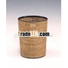 mesh KAGO wall paper waste bin asian wallpaper wicker basket rattan basket trash containers for cars