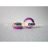 pink lacquer napkin rings