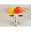 Fruit Bowl Made of Brass (Silver)