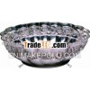 Silver Plated Fruit Bowl,  Table Bowl,  Flower Bowl,  petals bowl