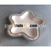 Aluminium Star Shape Platters with MOP Border,  Aluminium Tablewares