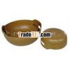 Natural bamboo bowl