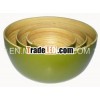 Vietnam Bamboo Salad Bowl,  set of 3pcs ND53123/3