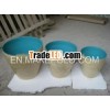 Set of 3 bamboo bowl handmade 2013,  bamboocraft,  polished bamboo bowl