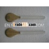 Bamboo Spoon Handmade Bamboo Salad Serving