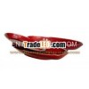 Set 3 Bamboo Boat bowls,  shiny colour design,  eco-friendly material