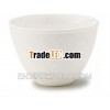 White ceramic tableware bowl 340ml