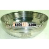 Bowl With Hammered Made of Stainless Steel With Polish Finish