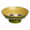 Vietnam Bamboo Round bowls,  high quality,  shiny colour ourside,