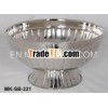 Brass Silver Plated Fruit Bowl