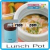stainless steel lunch pot 400ml blue food soup container kitchen item