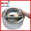 Hot sale wholesale round custom manual high quality metal stainless steel cigar ashtray with lid