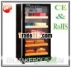 Single temperature zone fan cooling cigar humidor/compressor cigar upright refrigerator/display humi