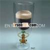 Monkey Double Wall Drinking Glass