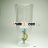 JOY funny drinking glass