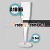 A1006 PS Plastic Disposable Champagne Flute with Detachable base