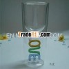elegant glass tableware