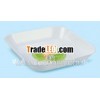 eco-friendly reusable plastic square dish bowl