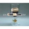 Fish with coral Stem glass cup