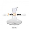 2013 hot selling clear wine glass decanter