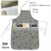washable pvc apron with nonwoven backing