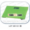 Electronic Body Weight Scale (LOT-2011C1-green)