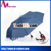 OEM and wholesale beautiful 2013 new promotional blue folding umbrella 3 folding umbrella folding um