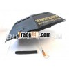 double canopy 2 fold umbrella