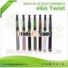 Wholesale - Genuine Smiss Electronic Cigarette eGo c twist Starter Kit