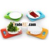 Colorful kitchen scale