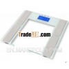 AS-F203 body composition monitor scale with blue backlight and 10 person memory