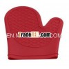 Heat-resistant silicone glove