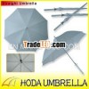 23" Auto White Straight Sword Umbrella with Good Shoulder Stripe