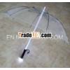 transparent POE/PVC LED umbrella
