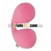 pvc inflatable baby neck pillow pink inflatable baby pillow
