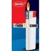 82MM refillable electronic gas lighter /transparent tank