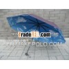 21"*8 Ribs 3 Fold Umbrella