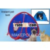 pop up install animal tent