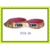 beautiful colourful dog basket with elegant fringe