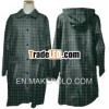 rain coat made of yarn dyed fabric for Lady