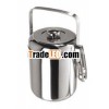 Big Stainless Steel Ice Bucket/Storage Basket