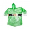 Portable Adult Plastic Raincoats/ Disposable Adult Raincoat