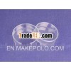 hot selling transparent round glass feeder tray FT-60